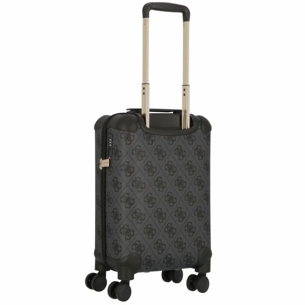 Best Guess Berta 4 Rollen Kabinentrolley 53 cm coal logo