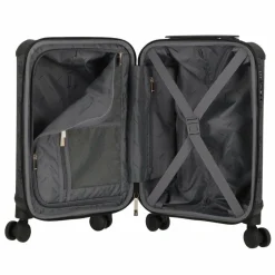 Best Guess Berta 4 Rollen Kabinentrolley 53 cm coal logo