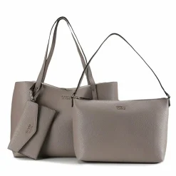 Discount Guess Brenton Shopper Tasche 42 cm dark taupe
