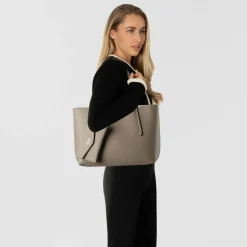 Discount Guess Brenton Shopper Tasche 42 cm dark taupe