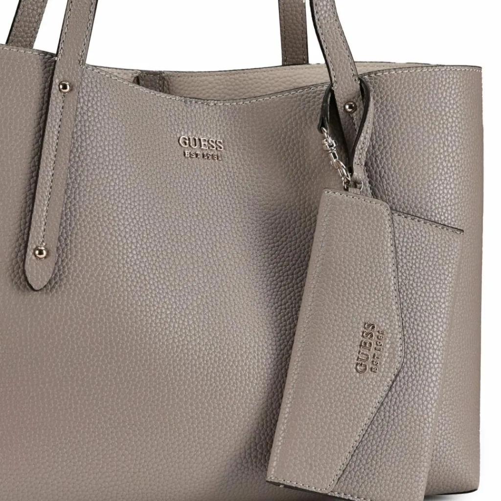 Discount Guess Brenton Shopper Tasche 42 cm dark taupe