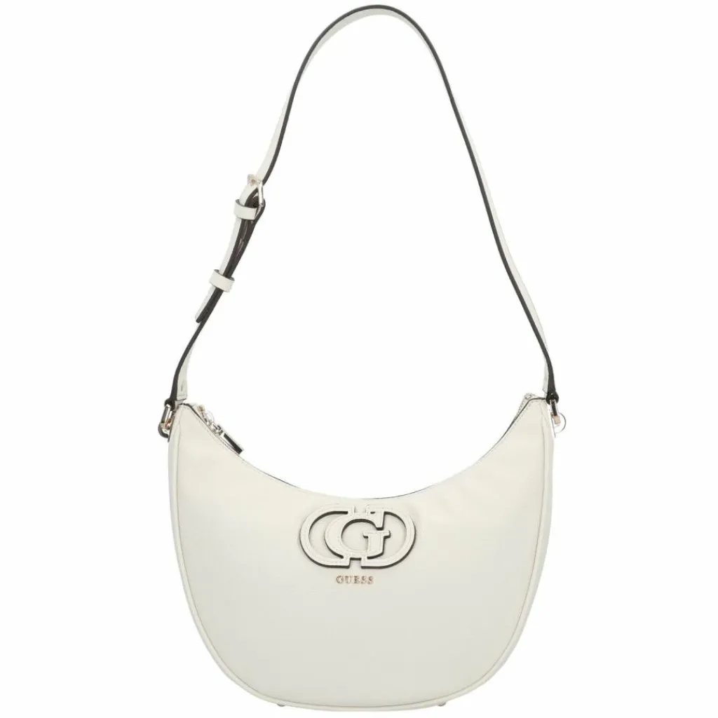 New Guess Calebra Schultertasche 24 cm off white