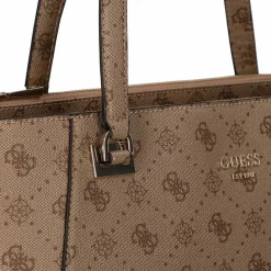 Guess Shopper|Schultertaschen<Calebra Shopper Tasche 40 cm latte logo