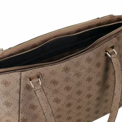 Guess Shopper|Schultertaschen<Calebra Shopper Tasche 40 cm latte logo