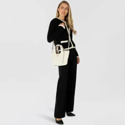 Guess Henkeltaschen<Calista Handtasche 24 cm bone