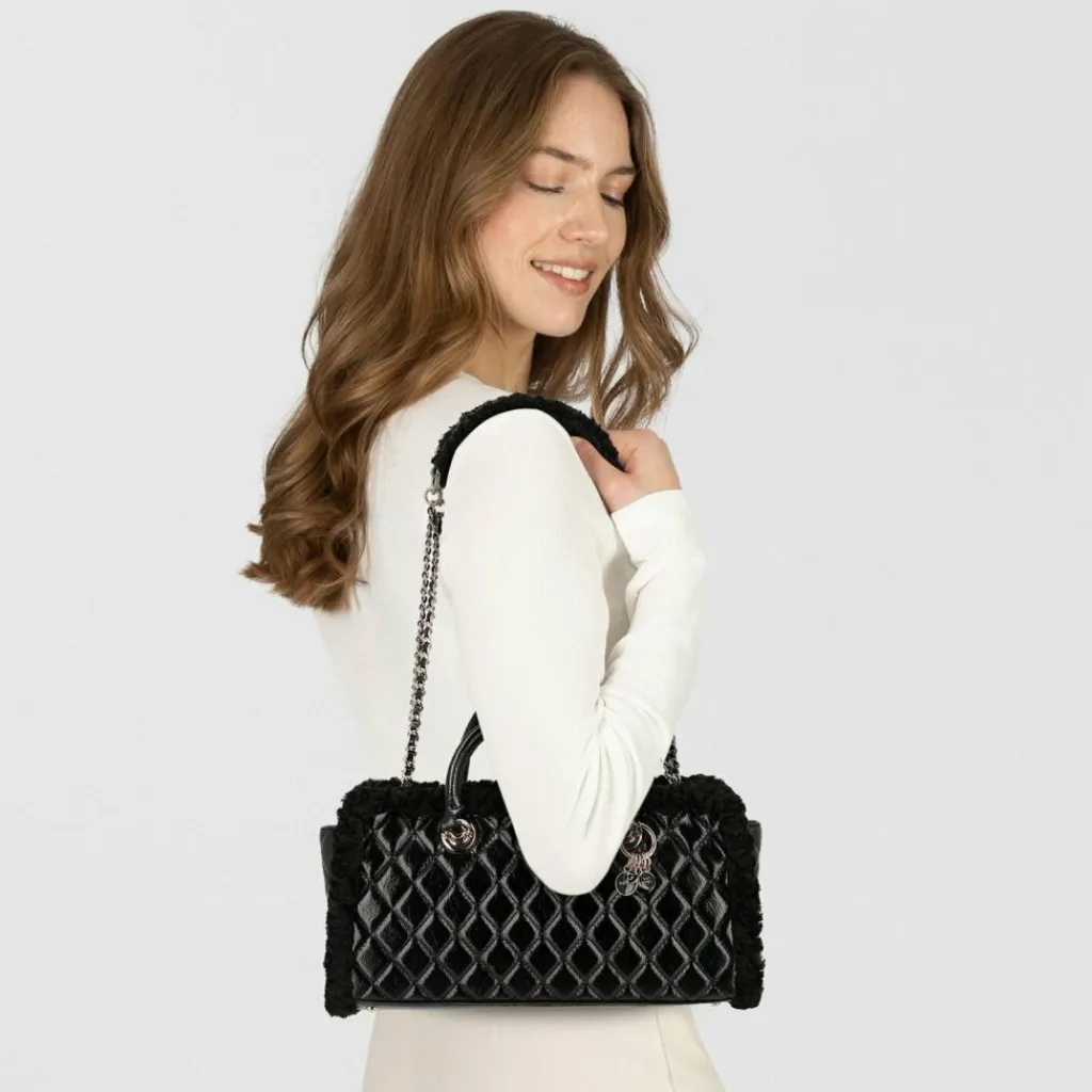 Sale Guess Christi Handtasche 34 cm black