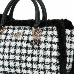 Online Guess Christi Schultertasche 34 cm black multi