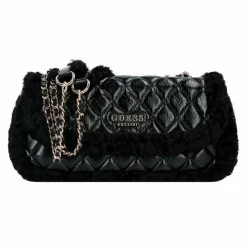 Outlet Guess Christi Schultertasche 28 cm black