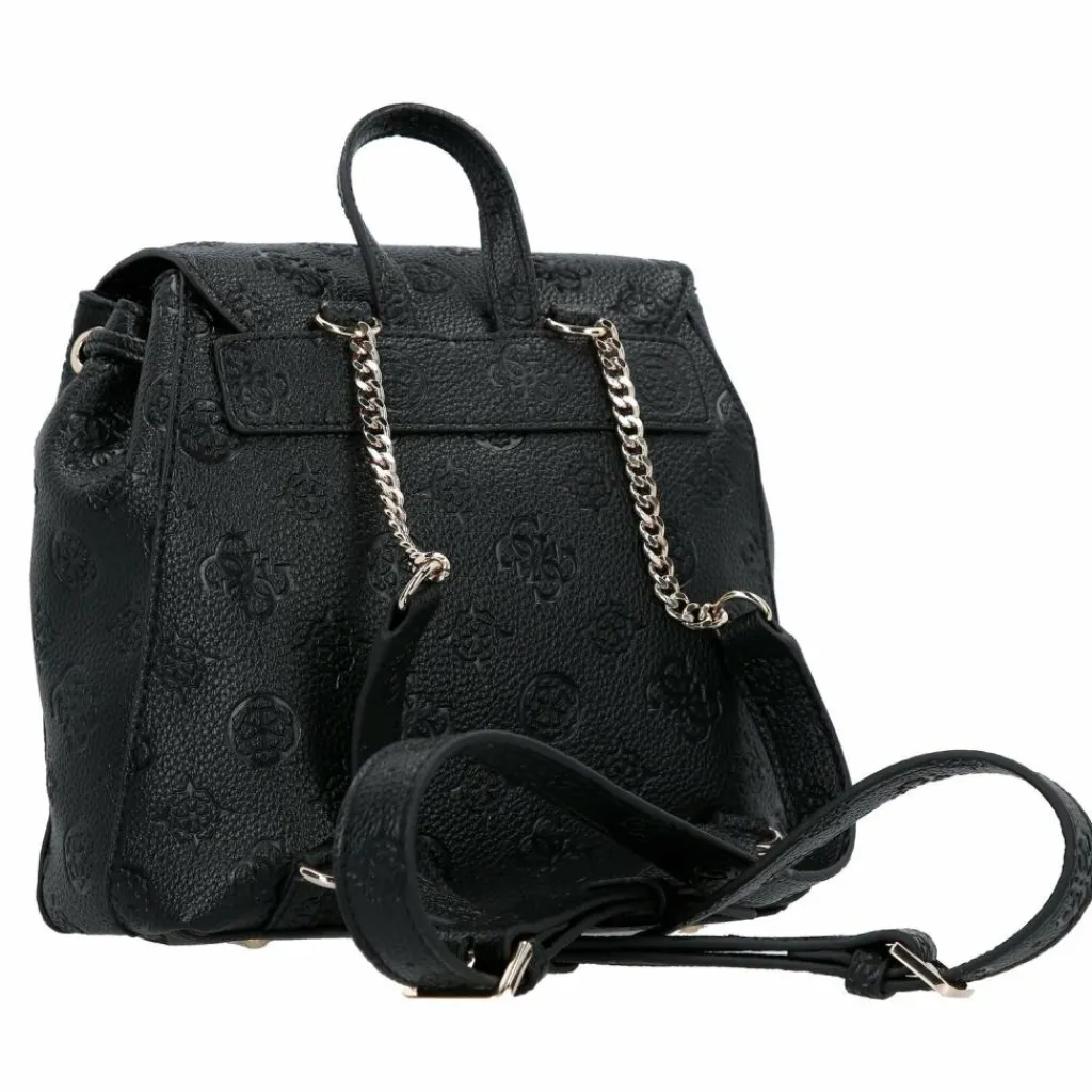 Discount Guess Cresidia City Rucksack 25 cm black logo