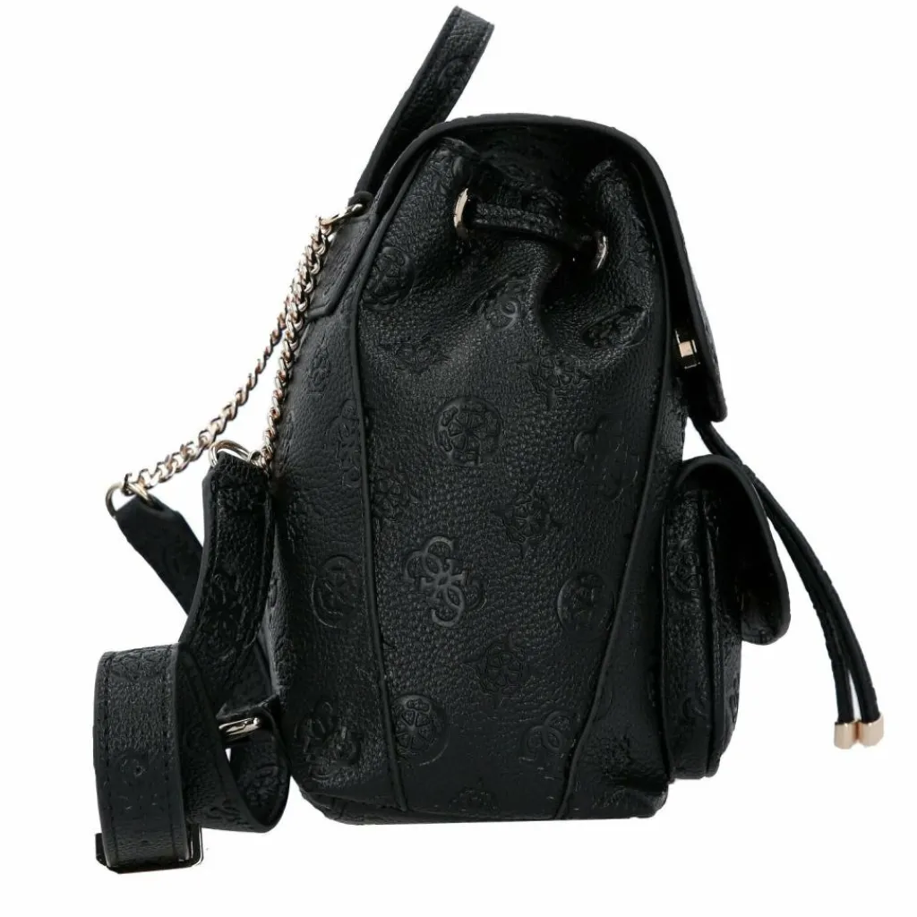 Discount Guess Cresidia City Rucksack 25 cm black logo