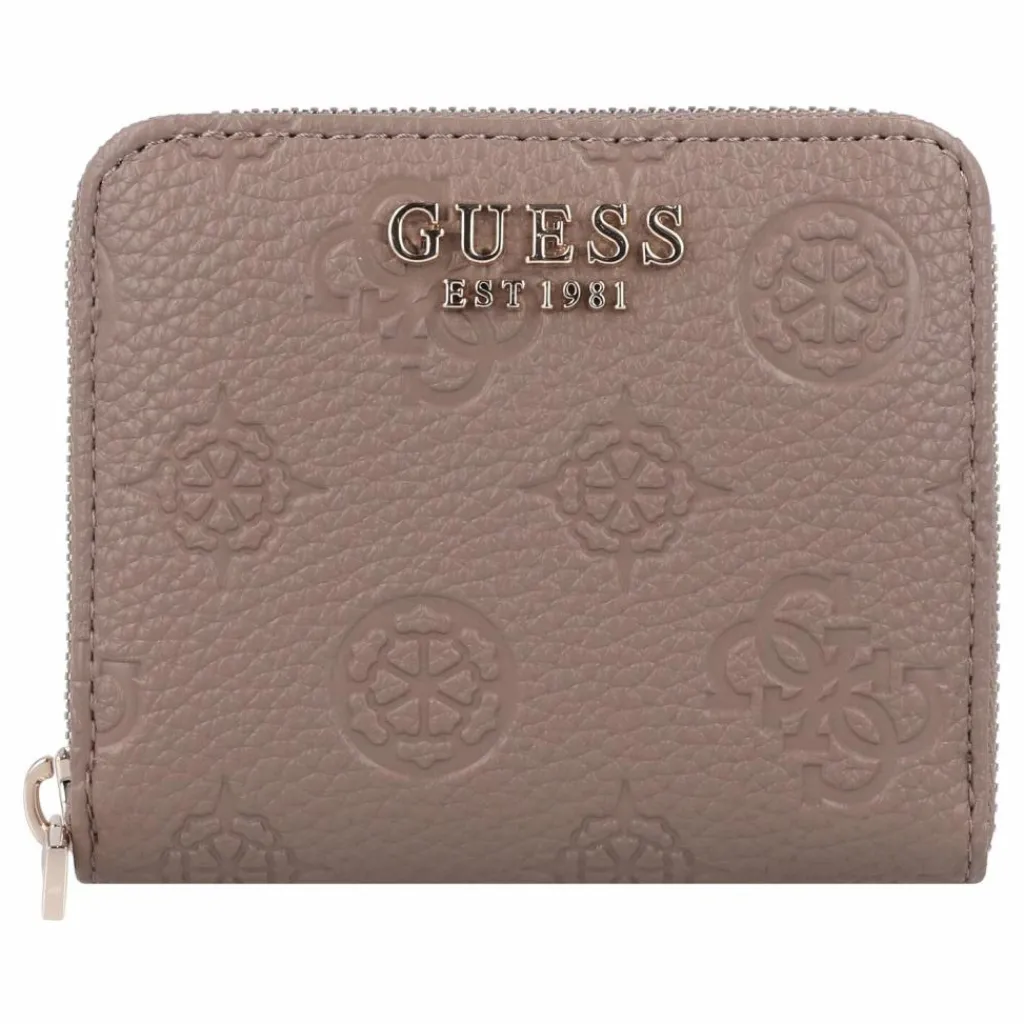 Guess Damengeldbörsen Querformat<Cresidia Geldbörse 11 cm dark oak