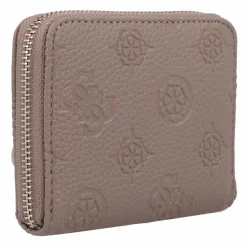 Guess Damengeldbörsen Querformat<Cresidia Geldbörse 11 cm dark oak