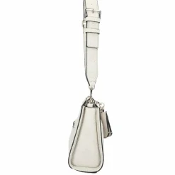 Guess Schultertaschen|Henkeltaschen<Cresidia Schultertasche 27 cm bone logo