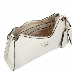 Guess Schultertaschen|Henkeltaschen<Cresidia Schultertasche 27 cm bone logo
