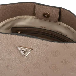 Guess Schultertaschen|Henkeltaschen<Cresidia Schultertasche 30 cm dark oak