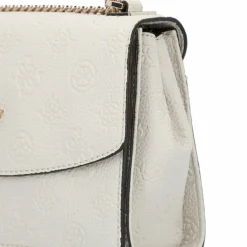 Guess Schultertaschen<Cresidia Schultertasche 24 cm bone logo