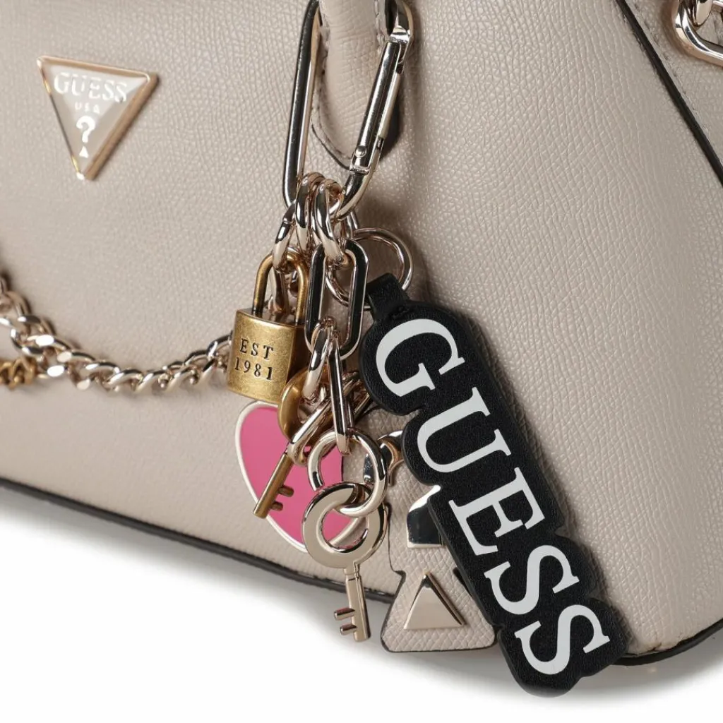New Guess Davina Schultertasche 31 cm light taupe