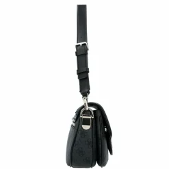 Outlet Guess Dea Schultertasche 29 cm coal logo