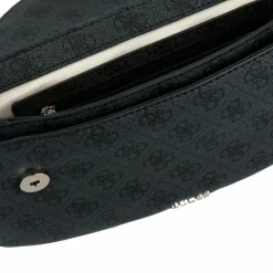 Outlet Guess Dea Schultertasche 29 cm coal logo