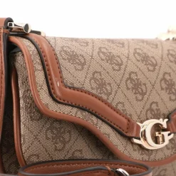 Guess Umhängetaschen<Dea Umhängetasche 21.5 cm latte logo