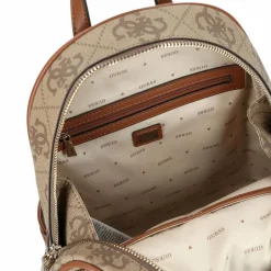 Guess Daypacks<Erenia Daypack 33 cm latte logo