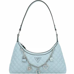 Online Guess Everlee Schultertasche 28 cm misty blue