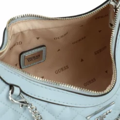 Online Guess Everlee Schultertasche 28 cm misty blue