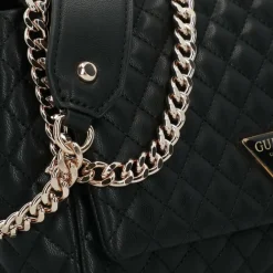 Outlet Guess Everlee Schultertasche 21 cm black