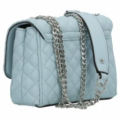 New Guess Everlee Schultertasche 18 cm misty blue