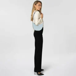 New Guess Fedana Schultertasche 24 cm powder blue