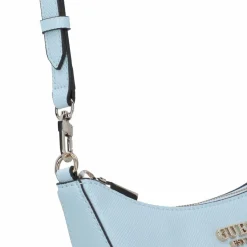 New Guess Fedana Schultertasche 24 cm powder blue