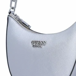 Discount Guess Fedana Schultertasche 24 cm silver
