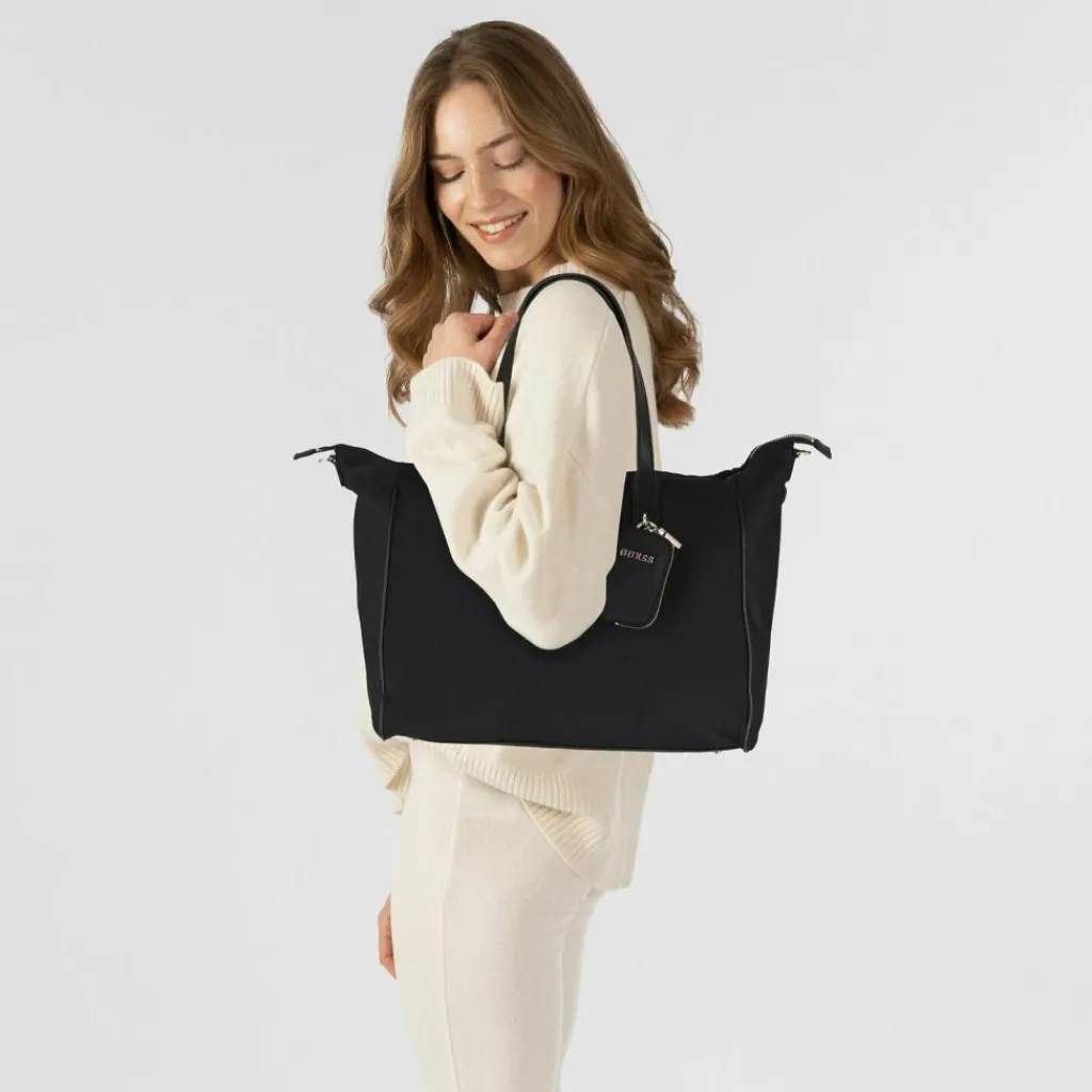 Guess Follie Shopper Tasche L 40 cm black