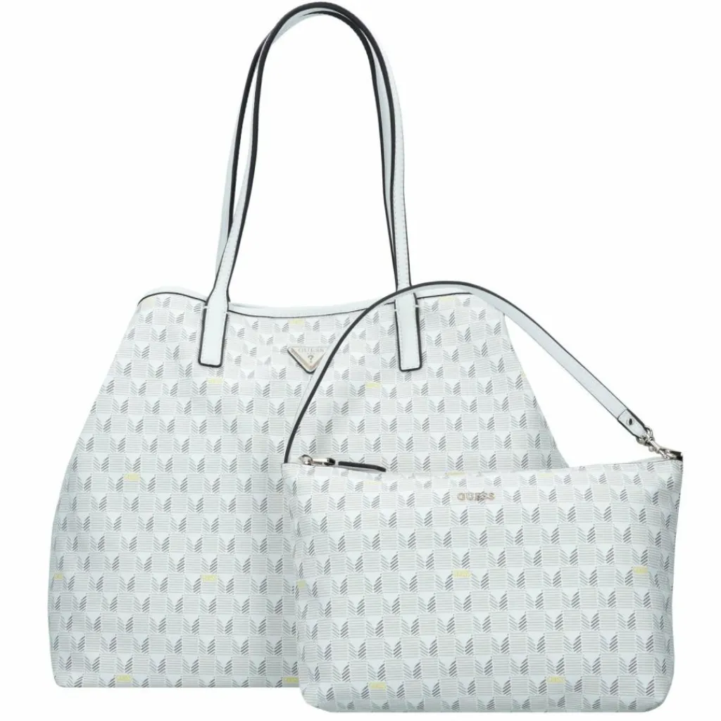 Guess Shopper|Schultertaschen<G Wave II Shopper Tasche 41 cm stone logo