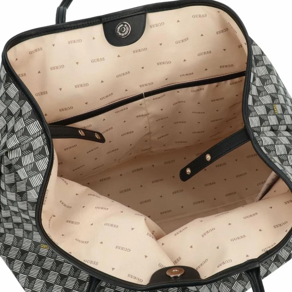 Guess G Wave II Shopper Tasche 41 cm black logo