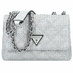 Guess Mini Bags|Schultertaschen<Giully II Mini Bag Schultertasche 18 cm silver