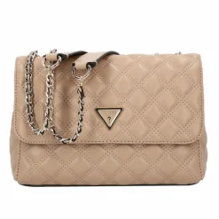 Clearance Guess Giully II Schultertasche 23 cm beige