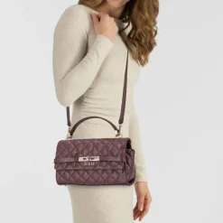 Clearance Guess Idra Handtasche 23 cm wine
