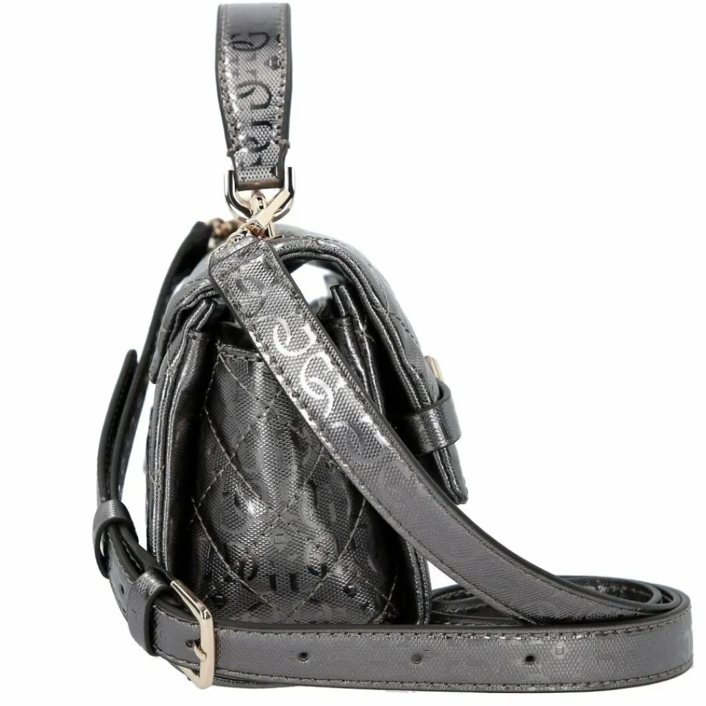 Guess Henkeltaschen<Idra Handtasche 24 cm pewter