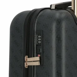 Sale Guess Jesco 4 Rollen Kabinentrolley 54 cm coal logo