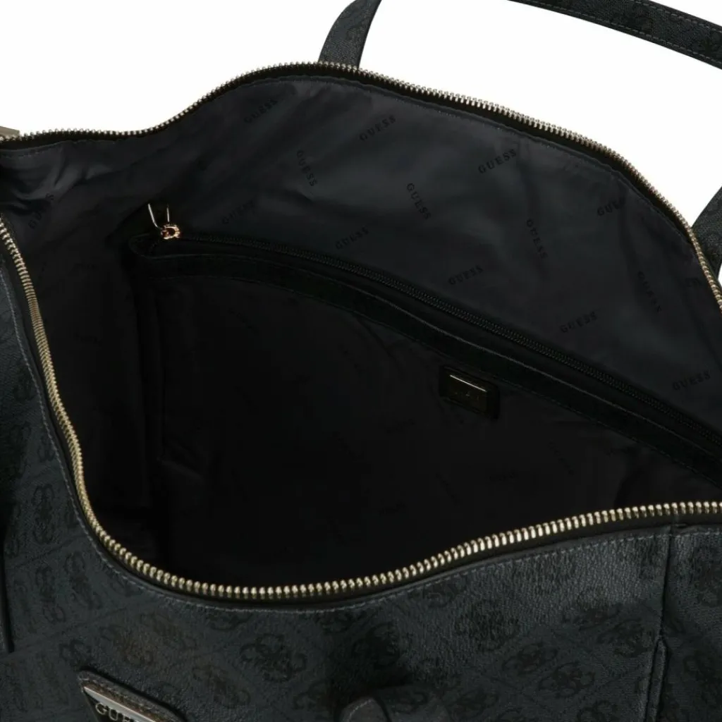 Guess Reisetaschen Ohne Rollen|Weekender<Latona Weekender Reisetasche 53 cm coal logo
