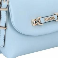 New Guess Lefia Schultertasche 23 cm misty Blue