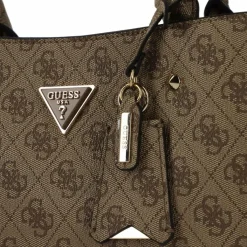 Guess Henkeltaschen|Schultertaschen<Meridian II Schultertasche 29 cm latte logo