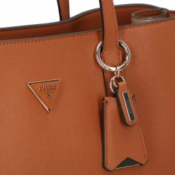 Guess Schultertaschen|Henkeltaschen<Meridian II Schultertasche 36 cm cognac