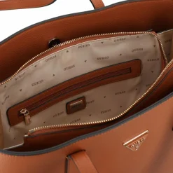 Guess Schultertaschen|Henkeltaschen<Meridian II Schultertasche 36 cm cognac