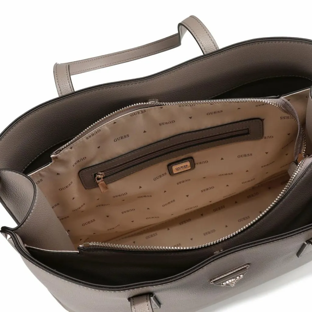 Guess Schultertaschen|Henkeltaschen<Meridian II Schultertasche 36 cm dark taupe
