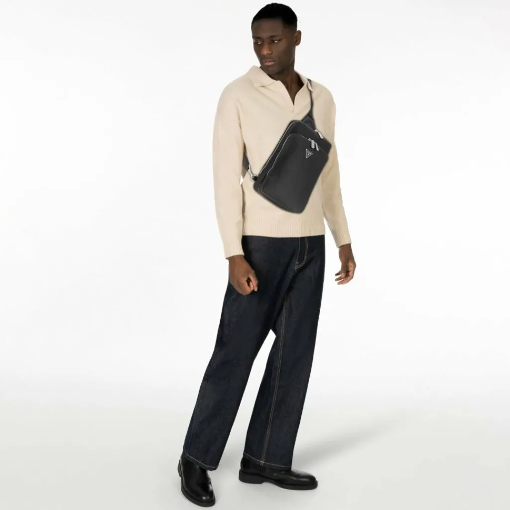 Guess Umhängetaschen<Milano Umhängetasche 26 cm black