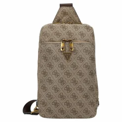 Guess Umhängetaschen<Milano Umhängetasche 33 cm beige-brown-blue