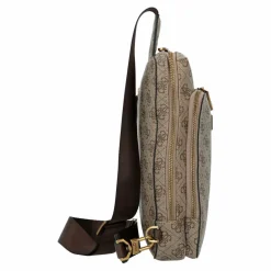Guess Umhängetaschen<Milano Umhängetasche 33 cm beige-brown-blue