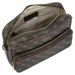 Discount Guess Milano Umhängetasche 25 cm brown-ochre